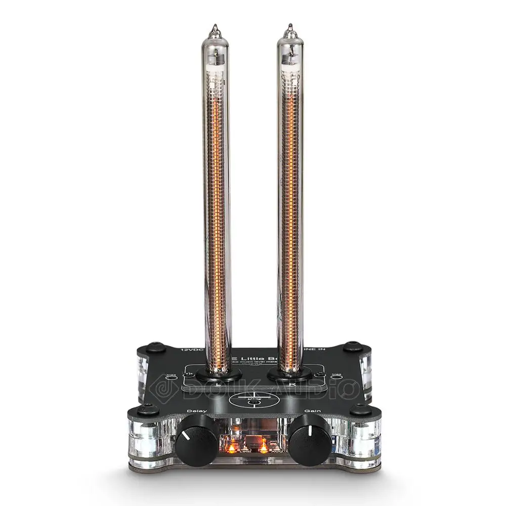 Nixie in9 Sound Level Meter Audio music Spectrum Voice-activated Desktop Rhyth Boy Gift Stereo VU9 level Pickup Light ornament