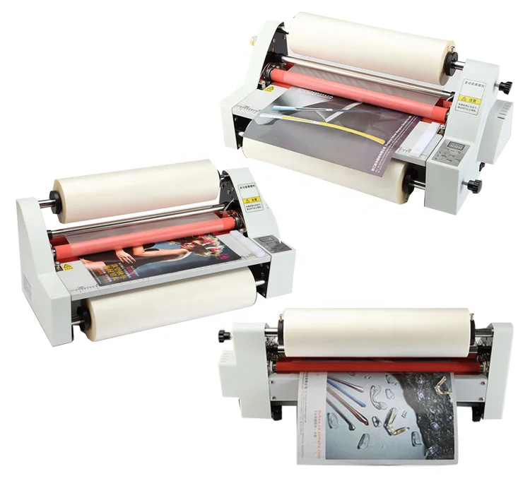 A3 Hot Roll Laminator Laminating Machine 450mm Desktop Electric Hot Cold Lamination Paper Film FRONT