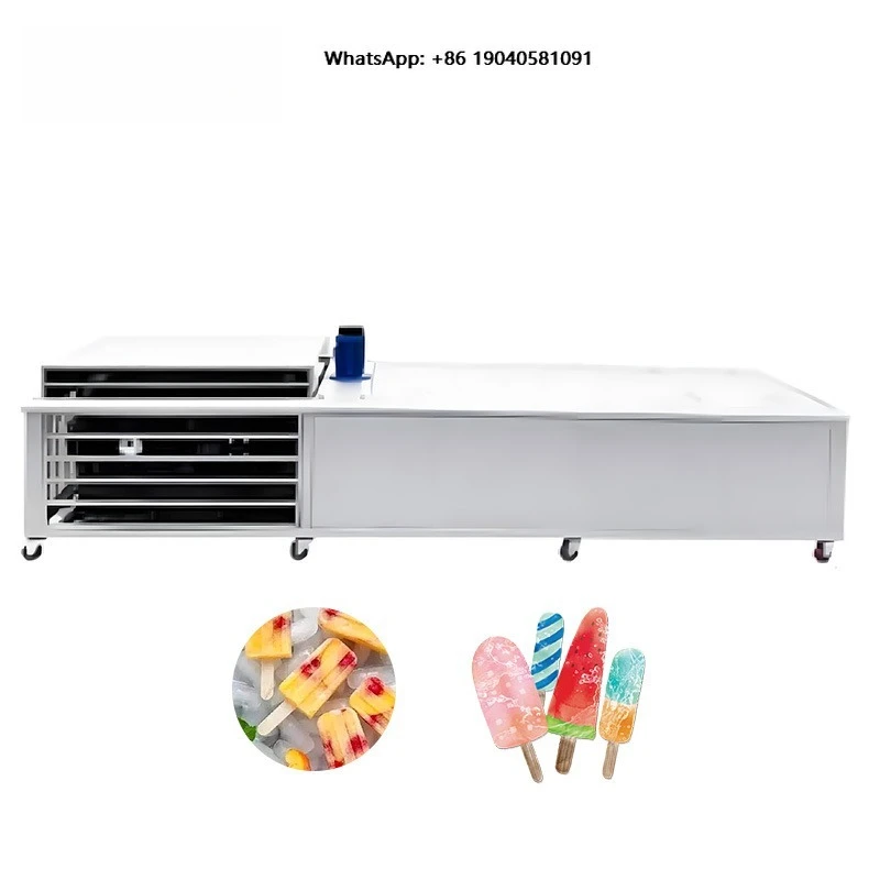 Commercial Frozen Snack Cooling Equipment With Durable Construction and Easy Operation Ice Pop Machine