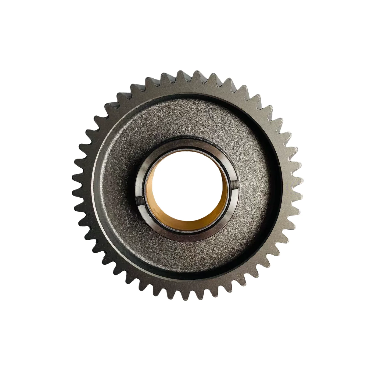 QCEC S 2409530210001 idler gear; Forklift Quanchai engine 4C6 V35 timing idler gear component 45 teeth 2409530210001