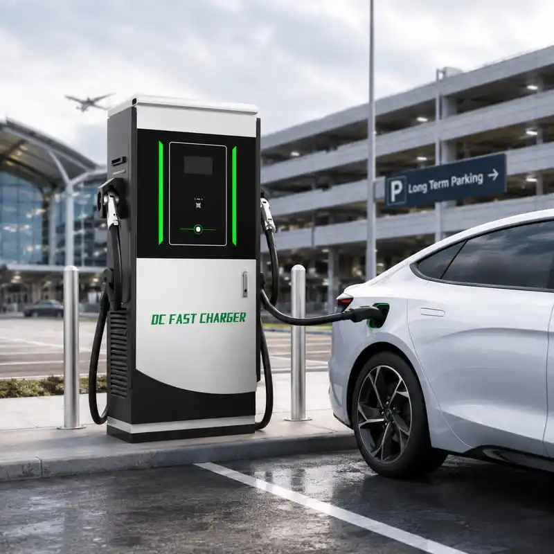 17KW 240KW DC Fast Charging Station Customized Cabinet CCS2 4G WiFi Ethernet OCPP 16J Floor Mounted