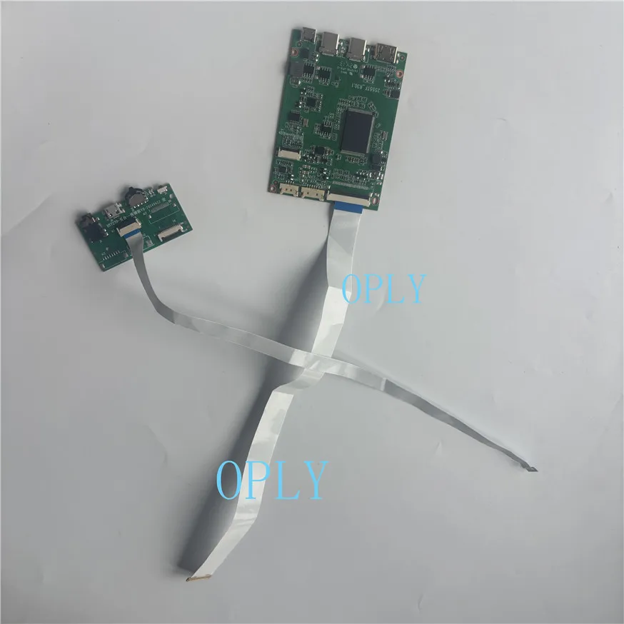 Mini HDMI-compatible EDP Controller kit 2K for N156BGE-D32 N156BGE-E32 N156BGE-EB2 1366x768 LED panel mini LCD USB Type-c