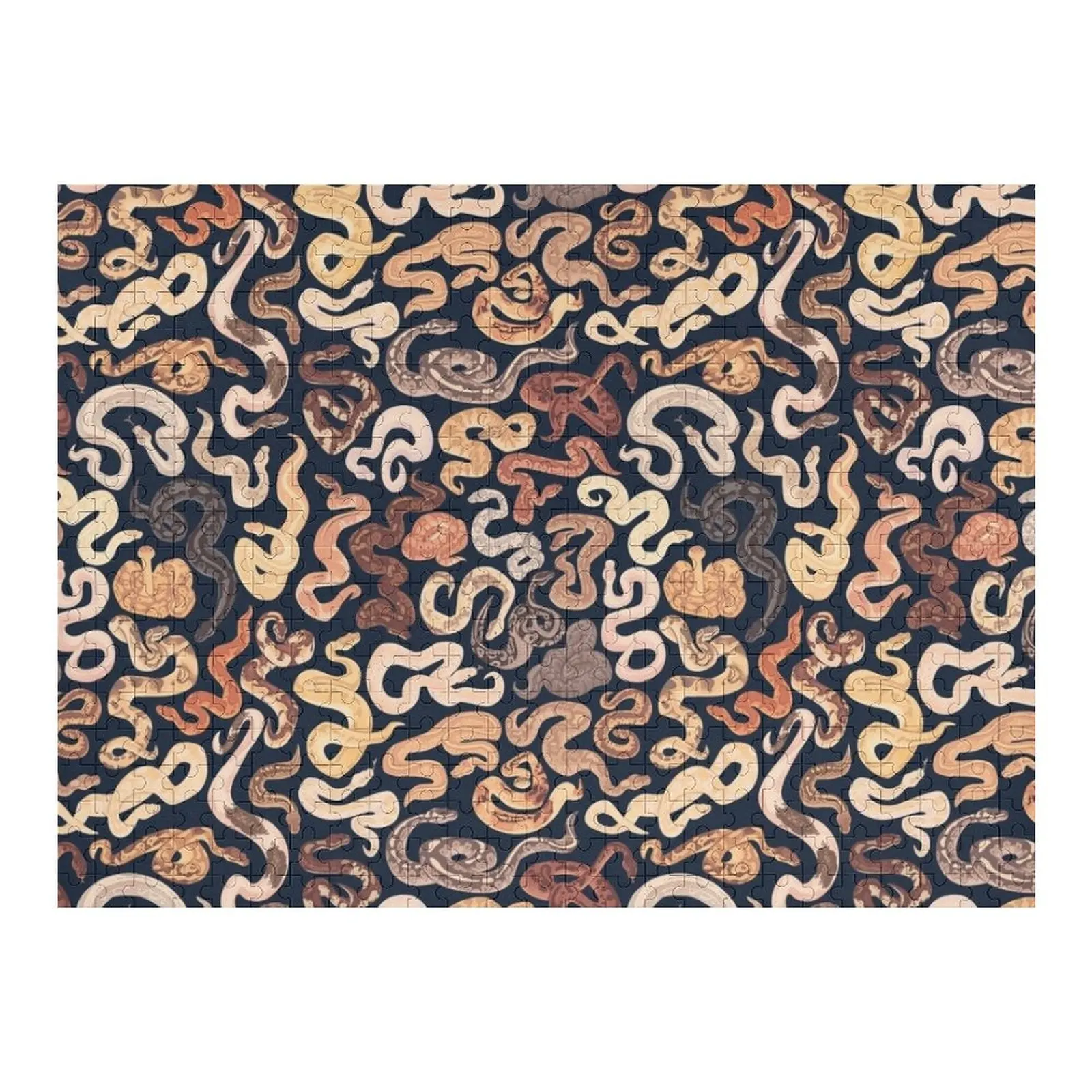 

Morph flavored noodles in dark blue Jigsaw Puzzle Personalized For Kids Photo Custom Wooden Decor Paintings Puzzle