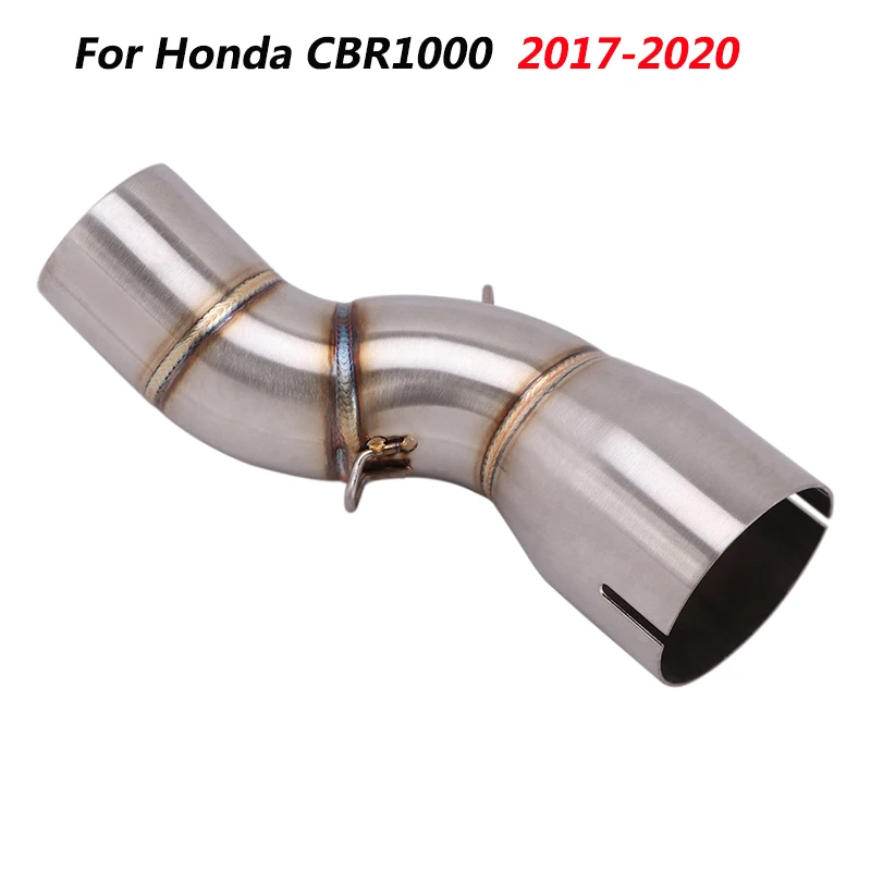 

Slip On Motorcycle Middle Connect Tube Mid Link Pipe Stainless Steel Exhaust System For Honda CBR1000 2017-2020