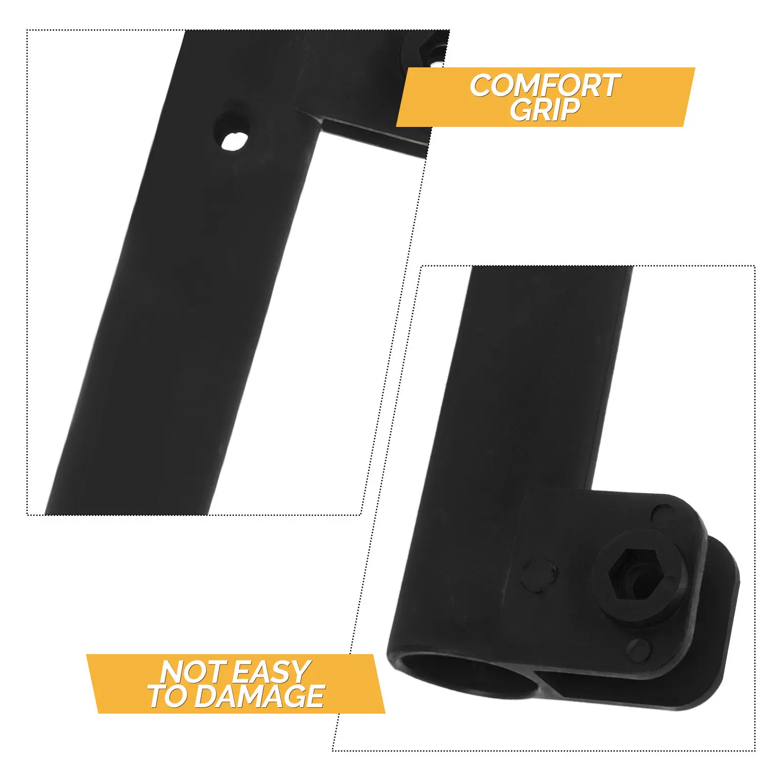 2pcs Folding Wagon Handle Replacement for Outdoor Cart Beach Garden Trolley Pull Handle Attachment Utility Cart Accessories view 4