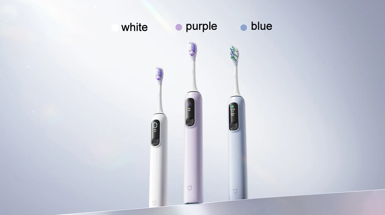 MIJIA Oscillation Electric Toothbrush Pro,Smart 4 Modes,IPX8 Waterproof Sonic Vibration Toothbrushes,180-day Battery Life
