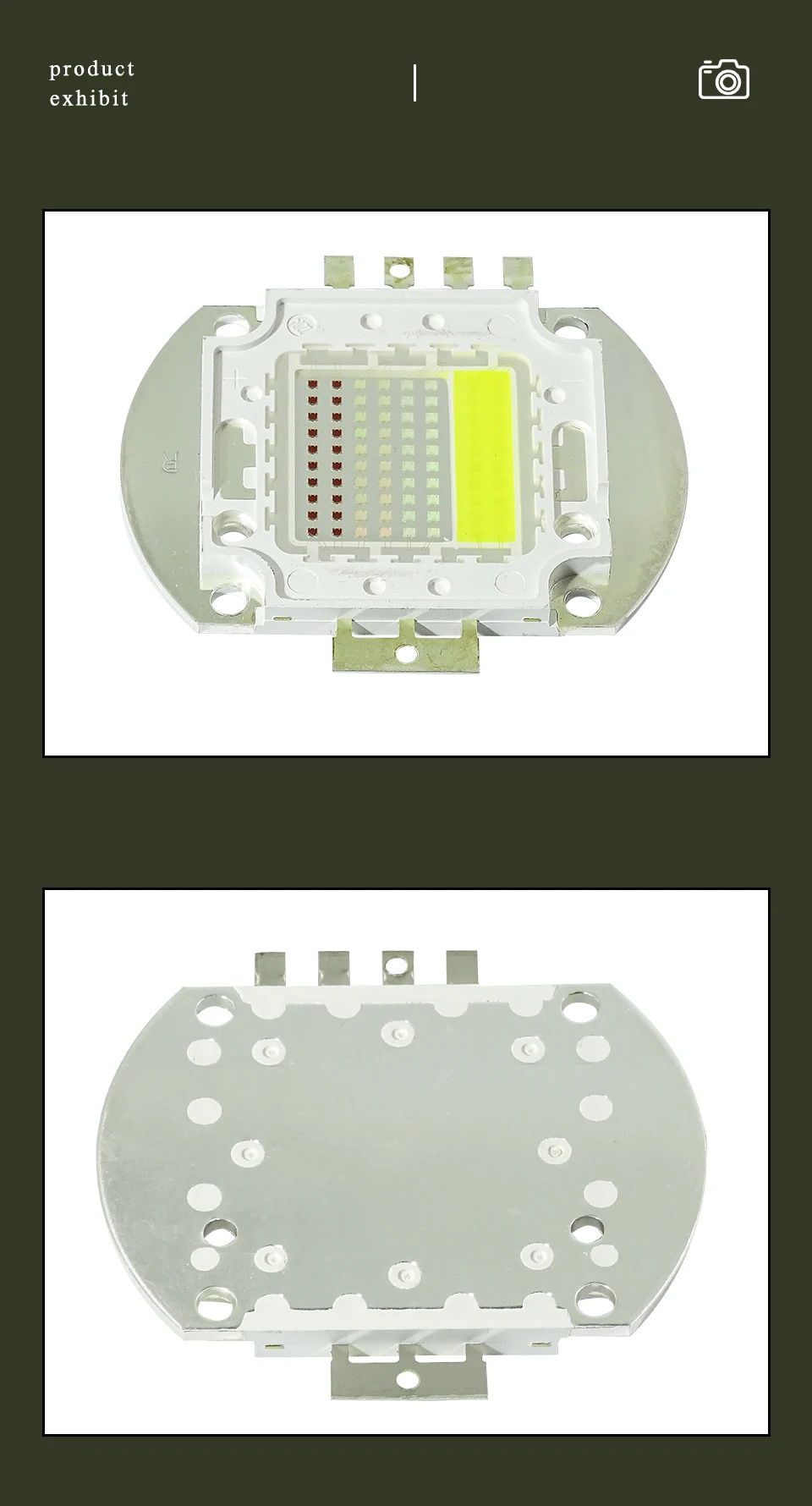 High Power 100 W 200 W RGBW 4 in 1 LED COB Perlen Chip Für 100 COB Publikum Licht Flutlicht Lampen LED COB Chips Bühne Licht – Detail 6