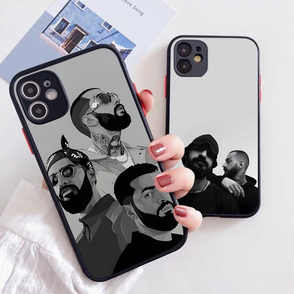 H-Hajime M-MiyaGi Andy Panda Phone Case For Iphone 11 13 14 Pro Max 7 8 Plus X Xr Xs Max Se2020 12mini Cover Case