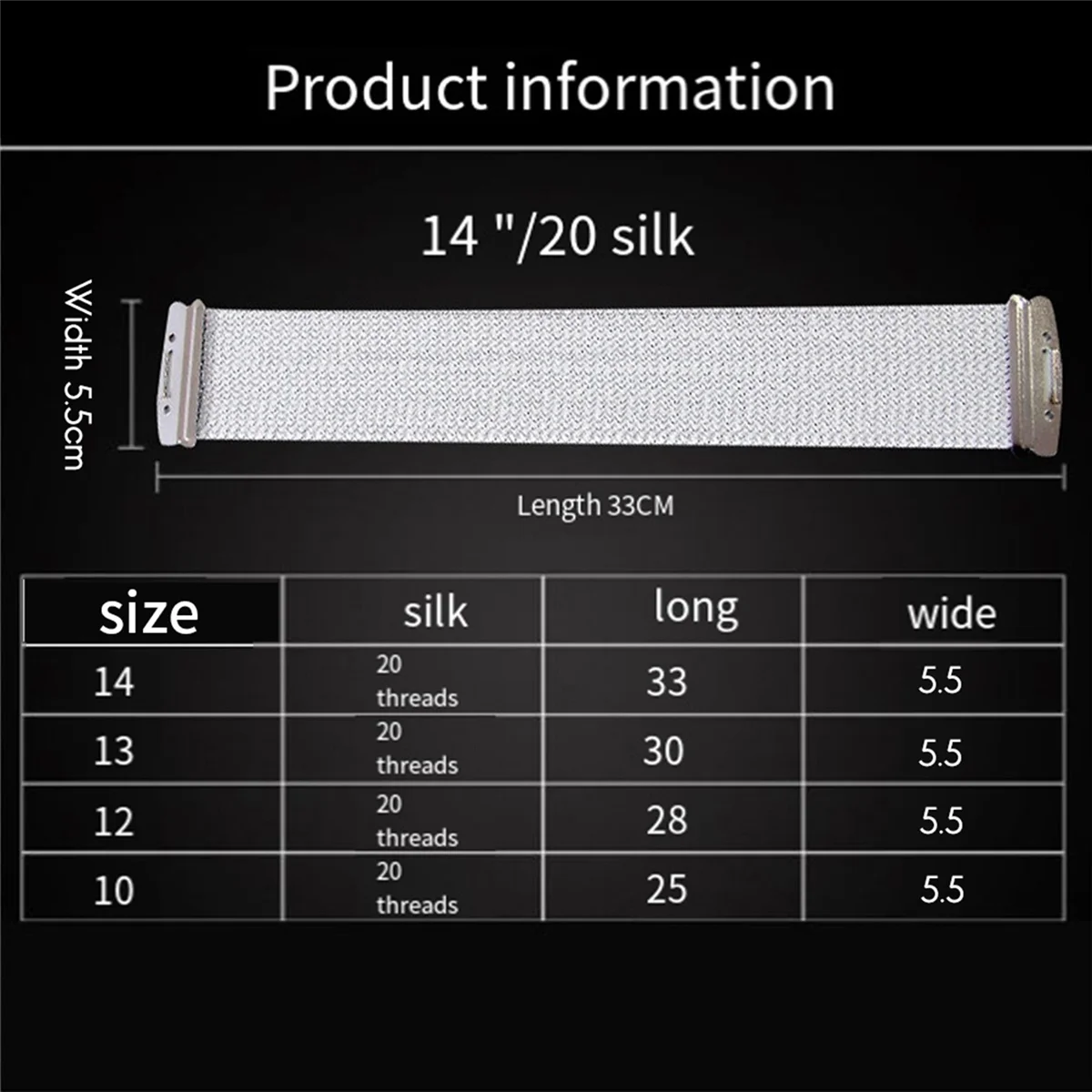 Snare Wire Snare Drum Wire Strings Straps Snare Drum Accessories 20 Strands Steel for Snare Drums Replacement Part 12In CQS