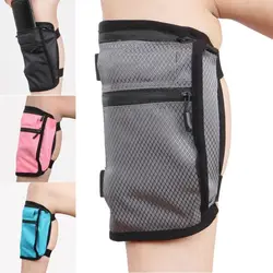 Running Bag Nylon Outdoor Calf Bag Stylish Waterproof Leg Wallet Bag Shockproof Convenient Running Phone Storage Pouch Men Women