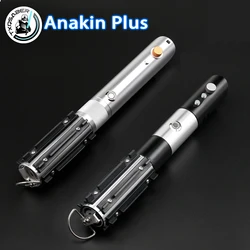 TXQSABER Anakin Plus High Quality Hilt Express Edition Metal Handl Empty Hilt with RGB SNV4-Pro Proffie 2.2 Core No Blade