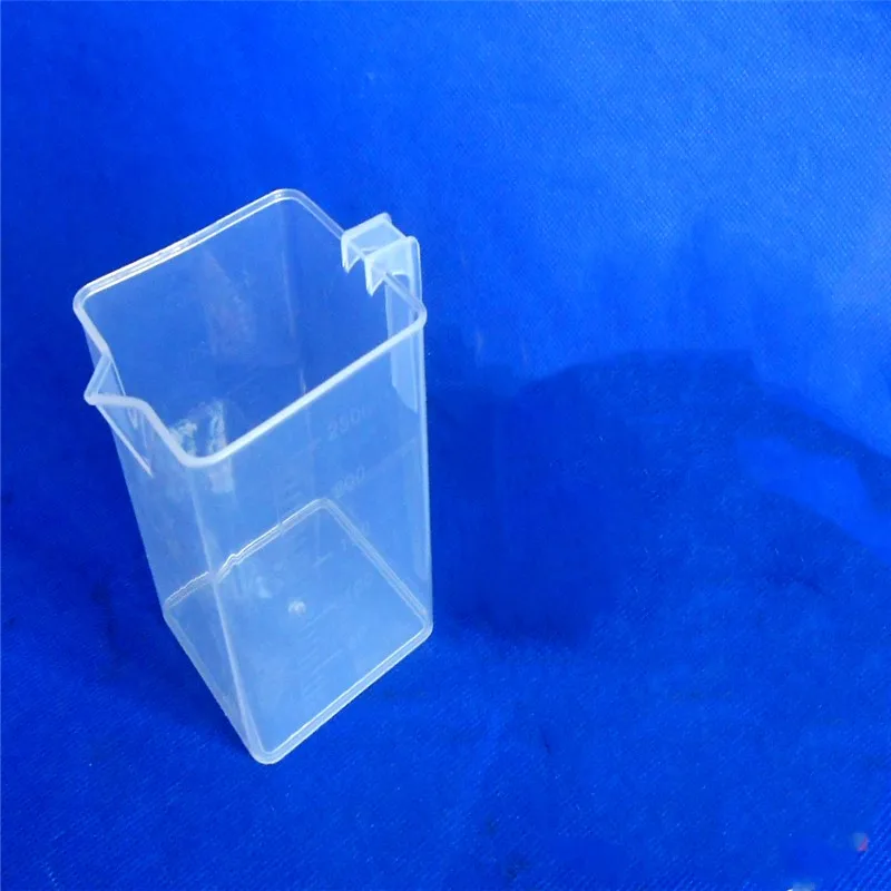 1pc Plastic measuring cup 250ml  With scale  250ml beaker  Experimental consumables  Teaching equipment
