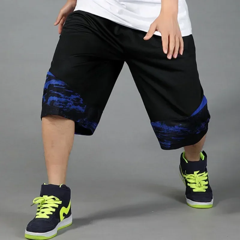 Male Short Pants Basketball Long Quick Dry Men\'s Shorts Training Bermuda Essential Fashion With Korean Style Stylish Clothing