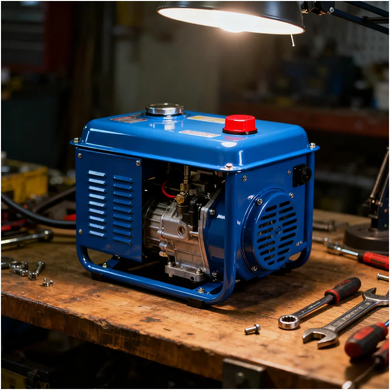 Small 220V/380V Diesel Generator Set For Home Use 5KW Single/Three-Phase Outdoor Diesel Generator With 6KW 8KW 10KW Options