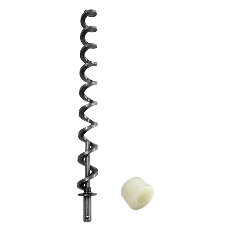 43Cm Iron Feeding Screw with Bushing for Feeding Of Outdoor Wood Pellet Oven Short Igniter Screw Accessories