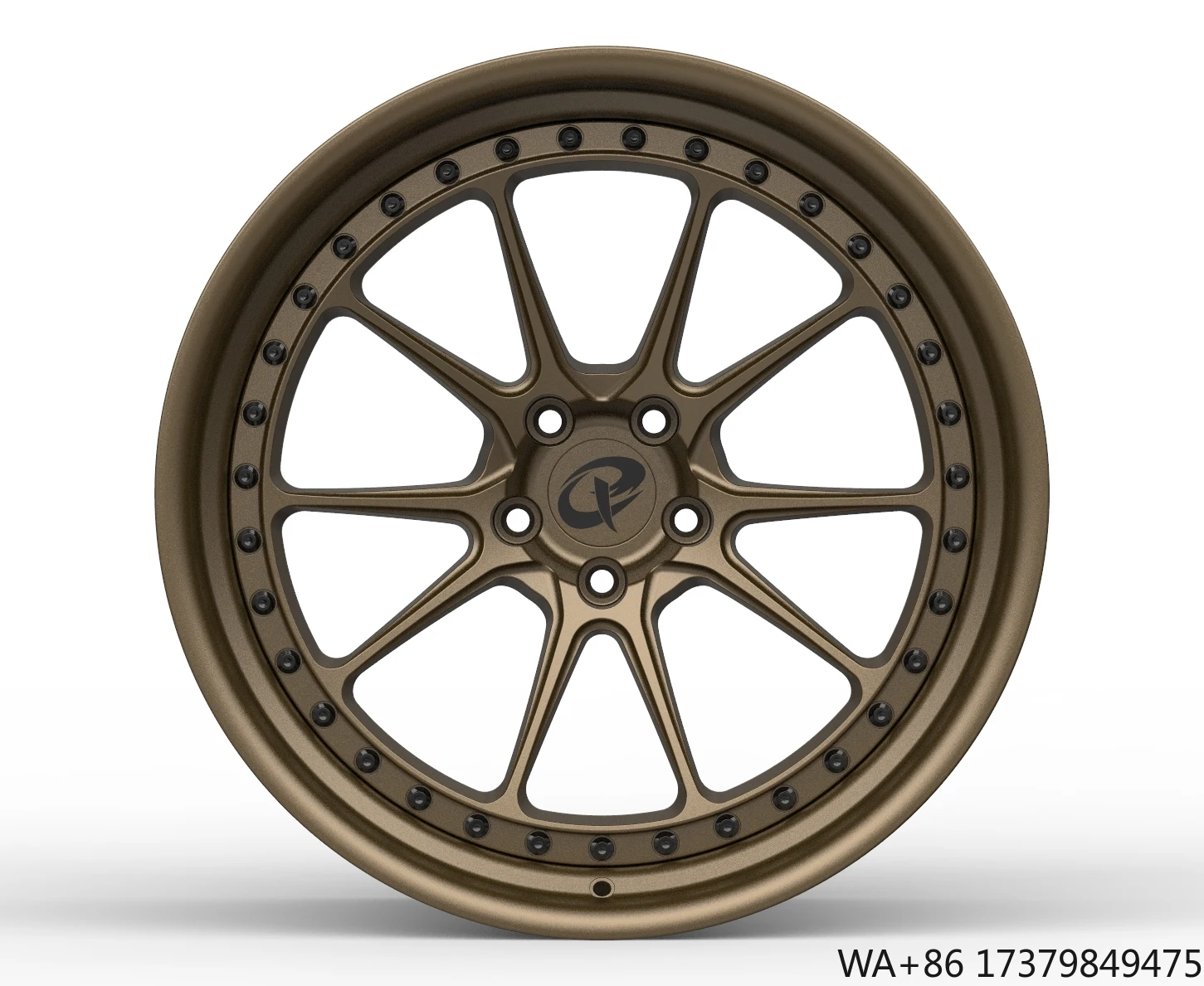 

Custom Two-piece Forged Wheels 16 17 18 19 20 21 22 Inch 5X120 5X112 Alloy Car Rims 6061-T6 Drawing Polishing for Racing Cars