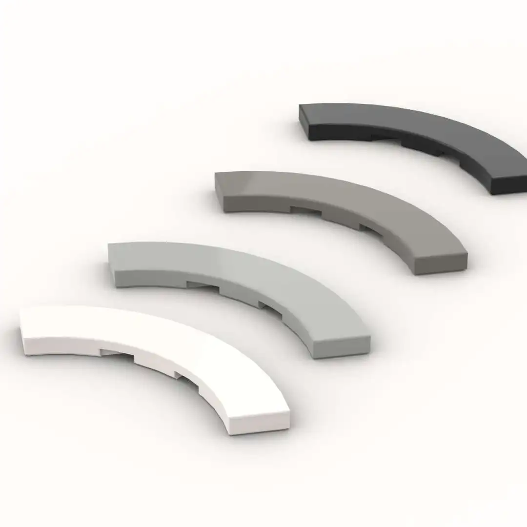 

10 шт. детали пластина 27507 шина круглая 4x4 угловая пластина доска строительные блоки 100% совместимые DIY кирпичи игрушки