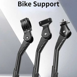 Kickstand Bike Single Support Lithium Battery Aluminum Alloy Side Foot Support Double Hole Adjustable Stand Sports Outdoor