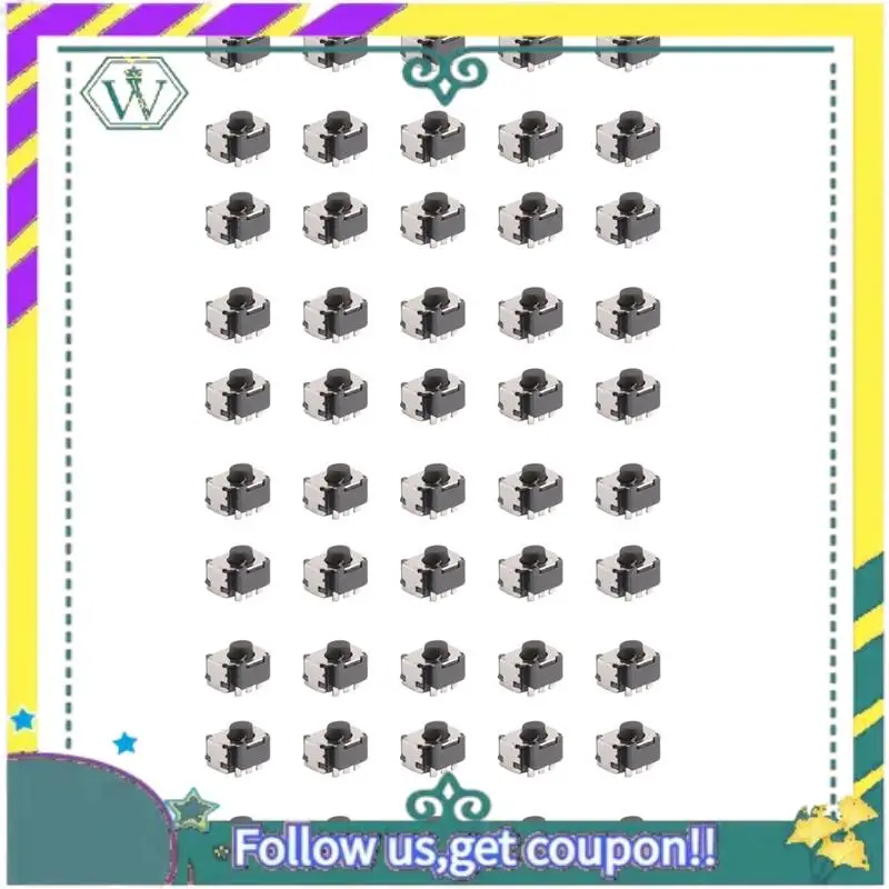 A28Q-50Pcs Micro-Sw… - image
