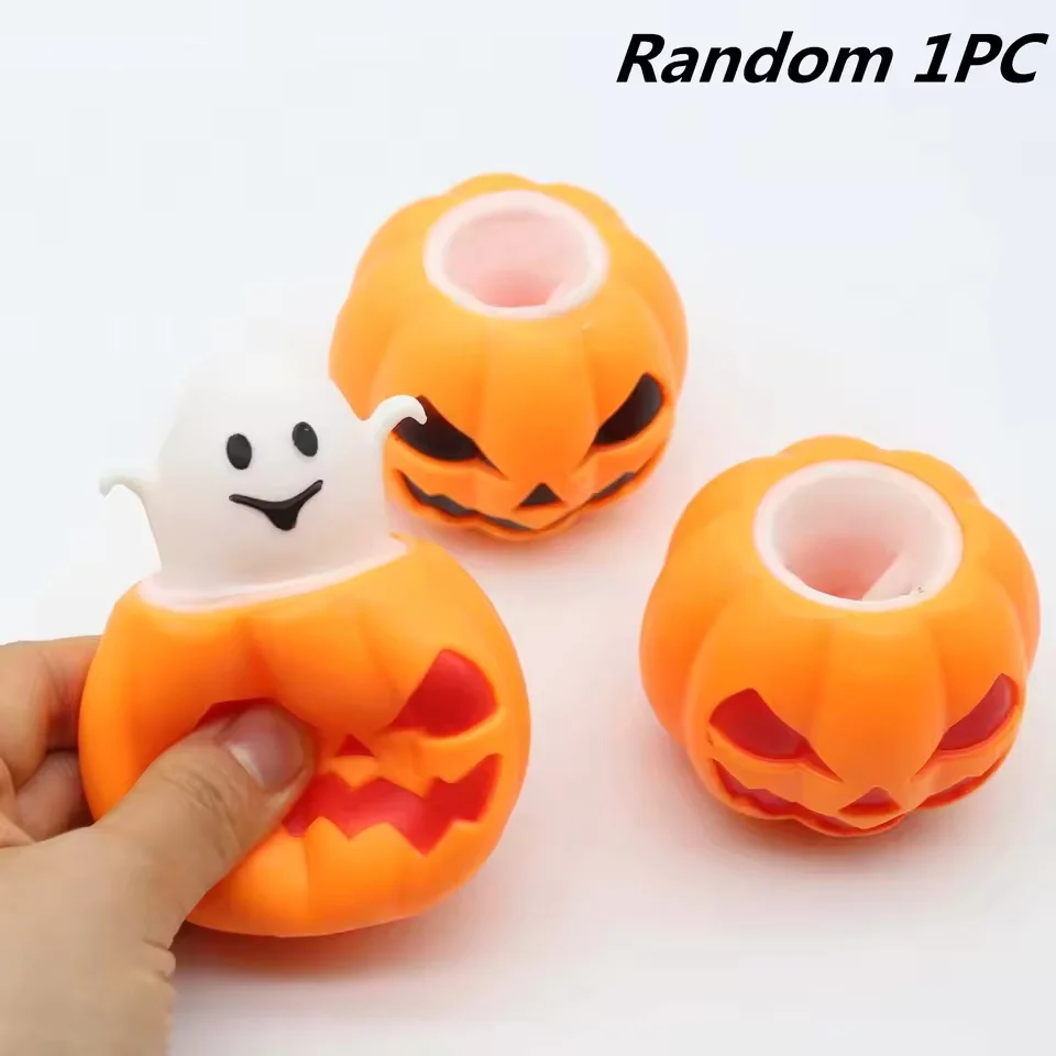 Squishy Squeeze Fidget Spielzeug Halloween Kürbis Geist Tasse Lustiger Streich Neuheit Stressabbau Party-Geschenke Erwachsene Kreatives Geschenk – Detail 7
