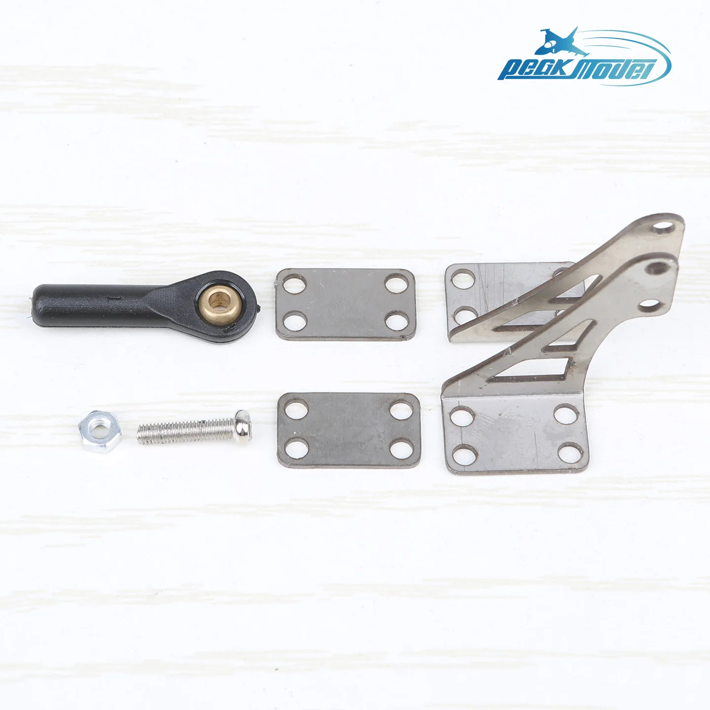 RC Fixed-Wing Airplane Stainless Steel Control Horn with M3 Ball Link