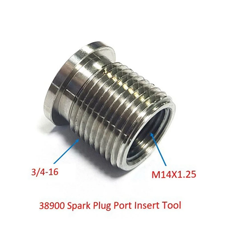 Super Sale 4Pcs Spark Plug Port Insert for Ford Triton 4.6L 5.4L
