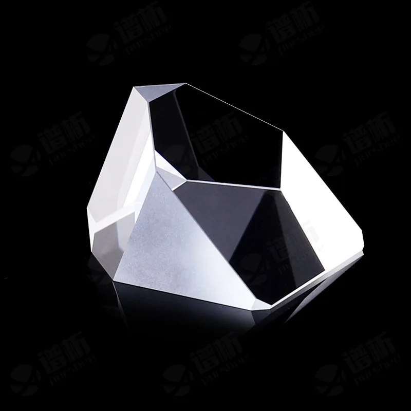 1PC Right-Angle Roof Prism 33.5mm Rotating Image Prism Special K9 Material Suitable for Optical Light Path Projector Camera Lens