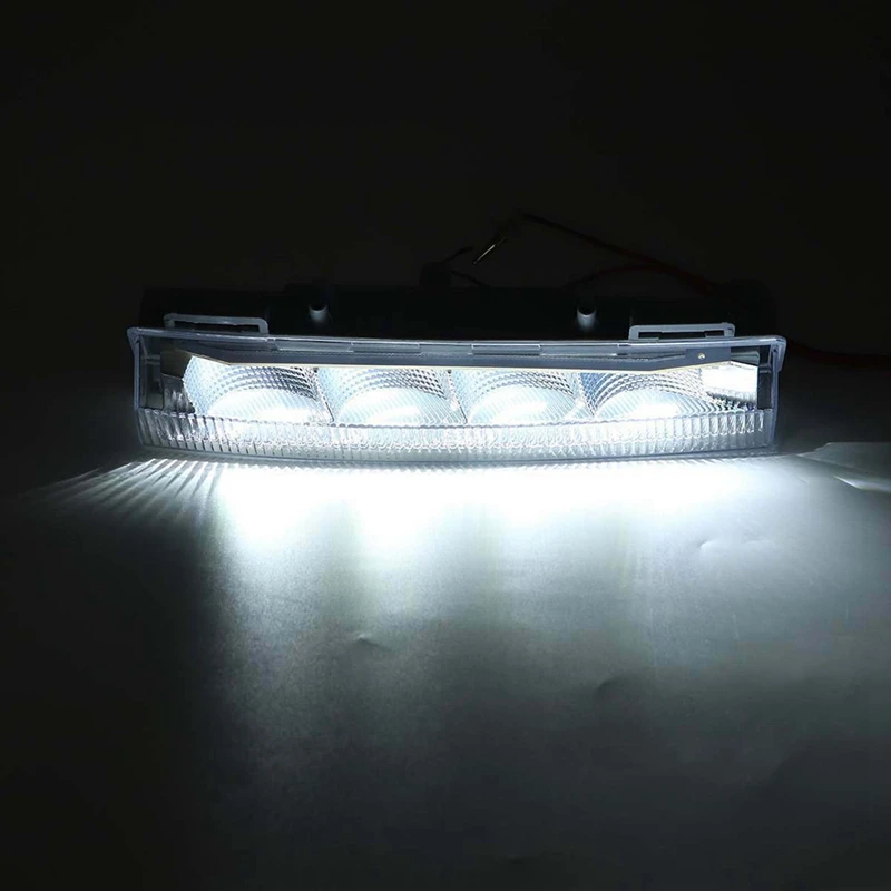 

Dne-zFor Mercedes Benz W166 ML350 ML400 X204 GLK350 2012-2015 Car Front LED Daytime Running Light DRL Fog Lamp