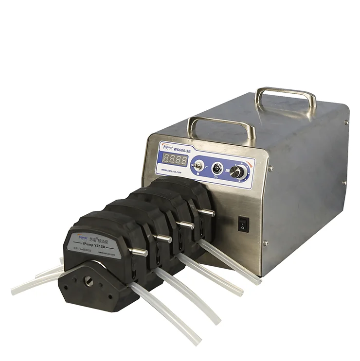 3.12-2416ml/Min Multi Channel Industrial Constant Flow Peristaltic Pump For Fine Chemicals