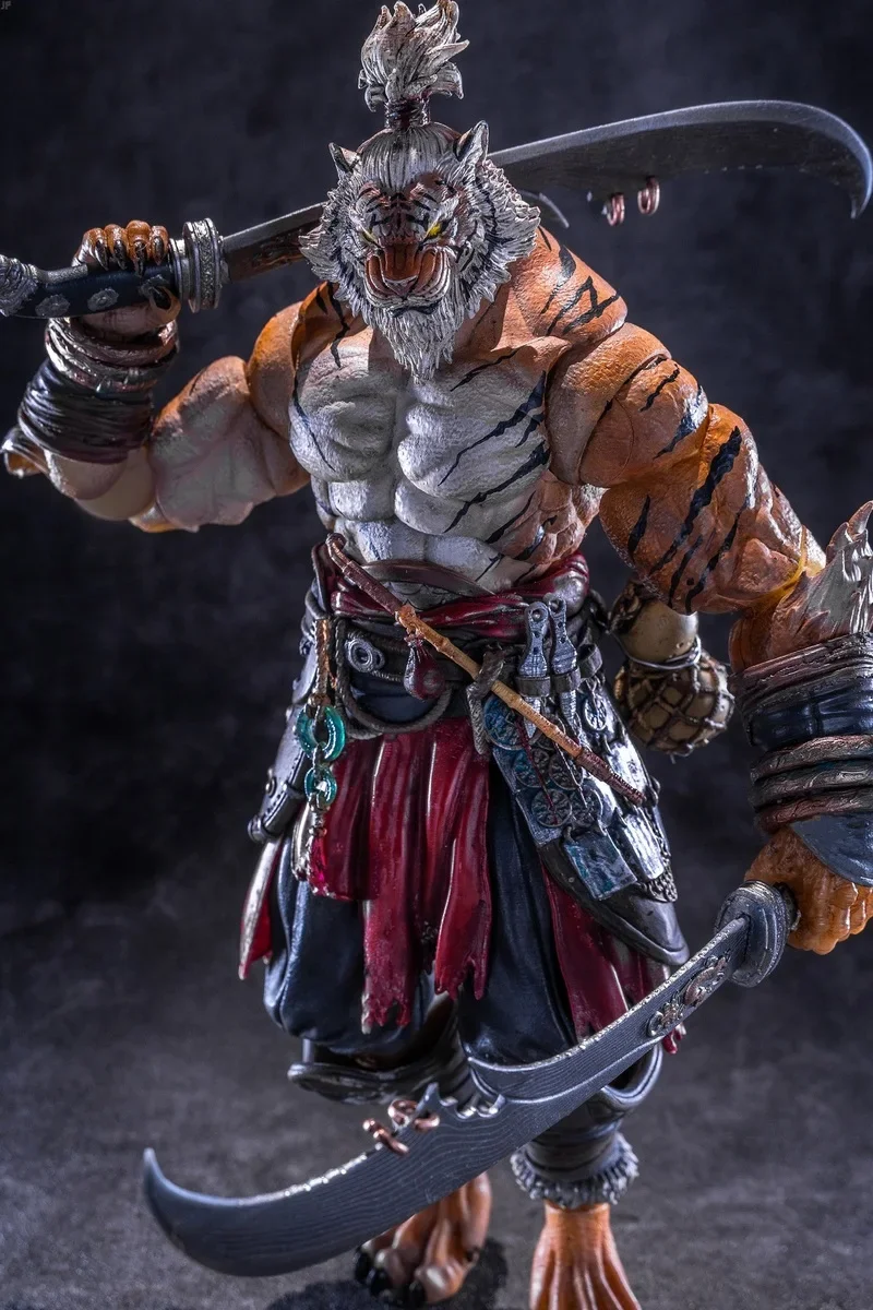 In Stock  22cm Genuine Original Figure Jiang Meng Furayplanet Series Mu-fp003 Wave 3 Hermit Tiger Action Anime Model Colletion