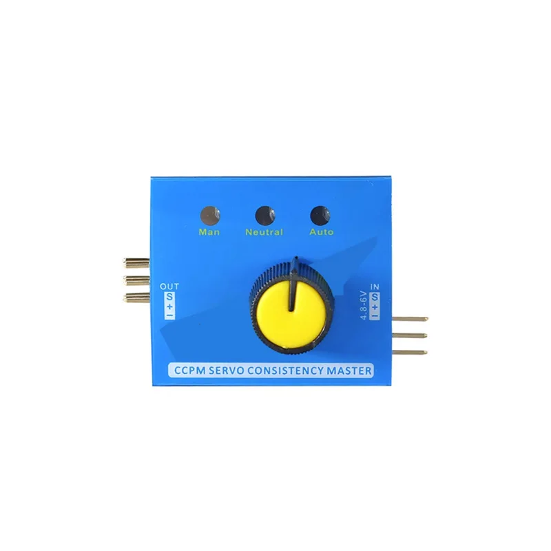 Simple servo tester, servo tester, model airplane motor test and electronic speed controller tester, three-level indicator light