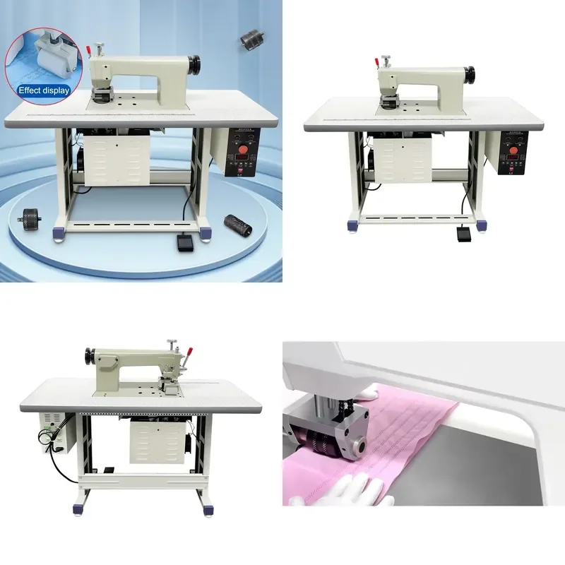 Wholesale Price CNC Non Woven Ultrasonic Sewing Machine for Industrial Fabric Bonding and Cutting Equipment