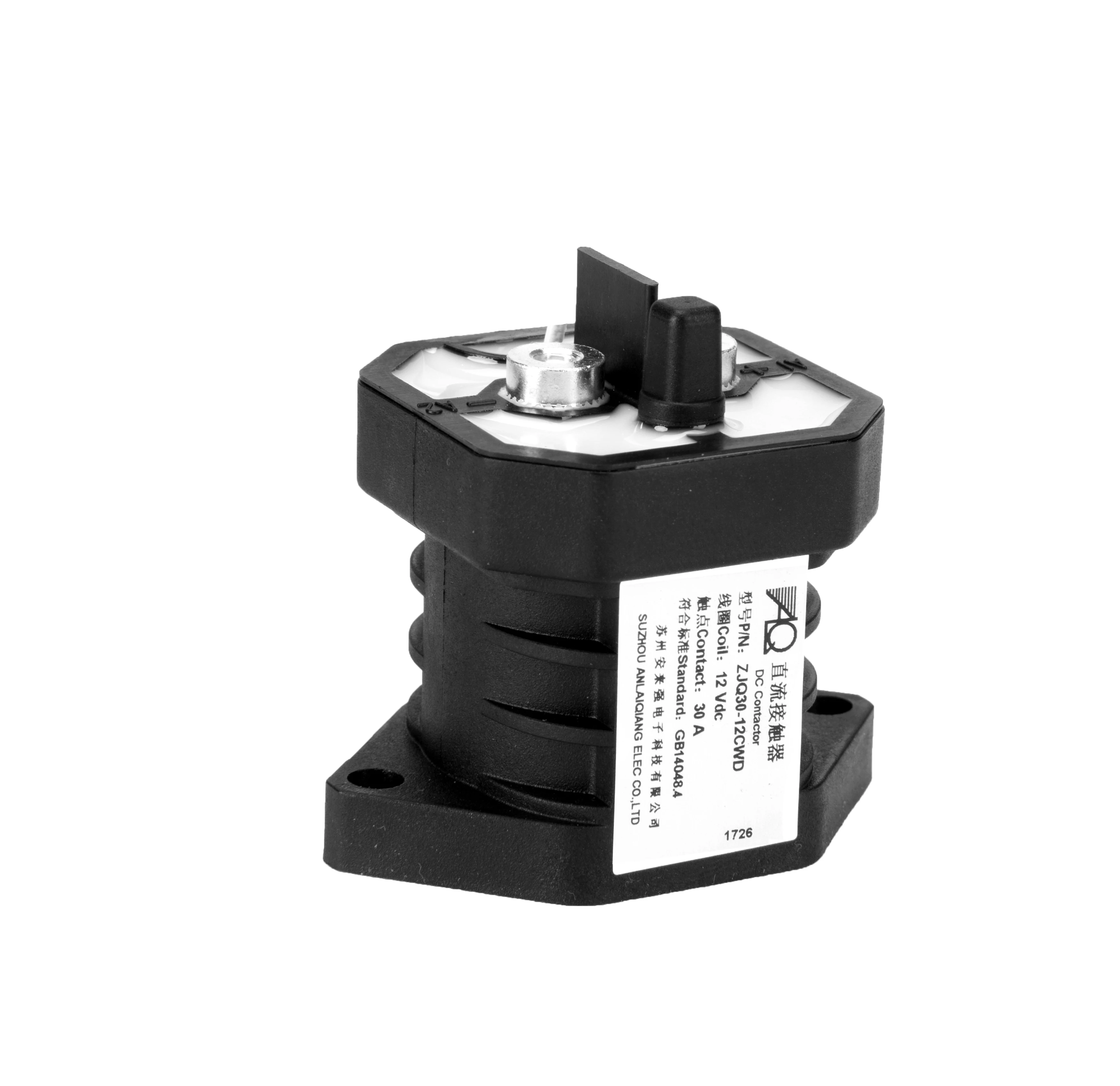 

Low Voltage ZJQ250 Series Relay Rated 250A, 12-450vdc Coil Voltage 12-36v