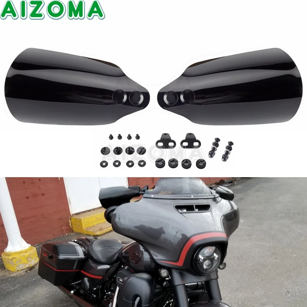 

For Harley Touring Handguar Handlebar Hand Guard Fit 2019-2020 Electra Glide FLHT FLHTP 2014-2020 Street Glide FLHXS FLHX FLHXSE