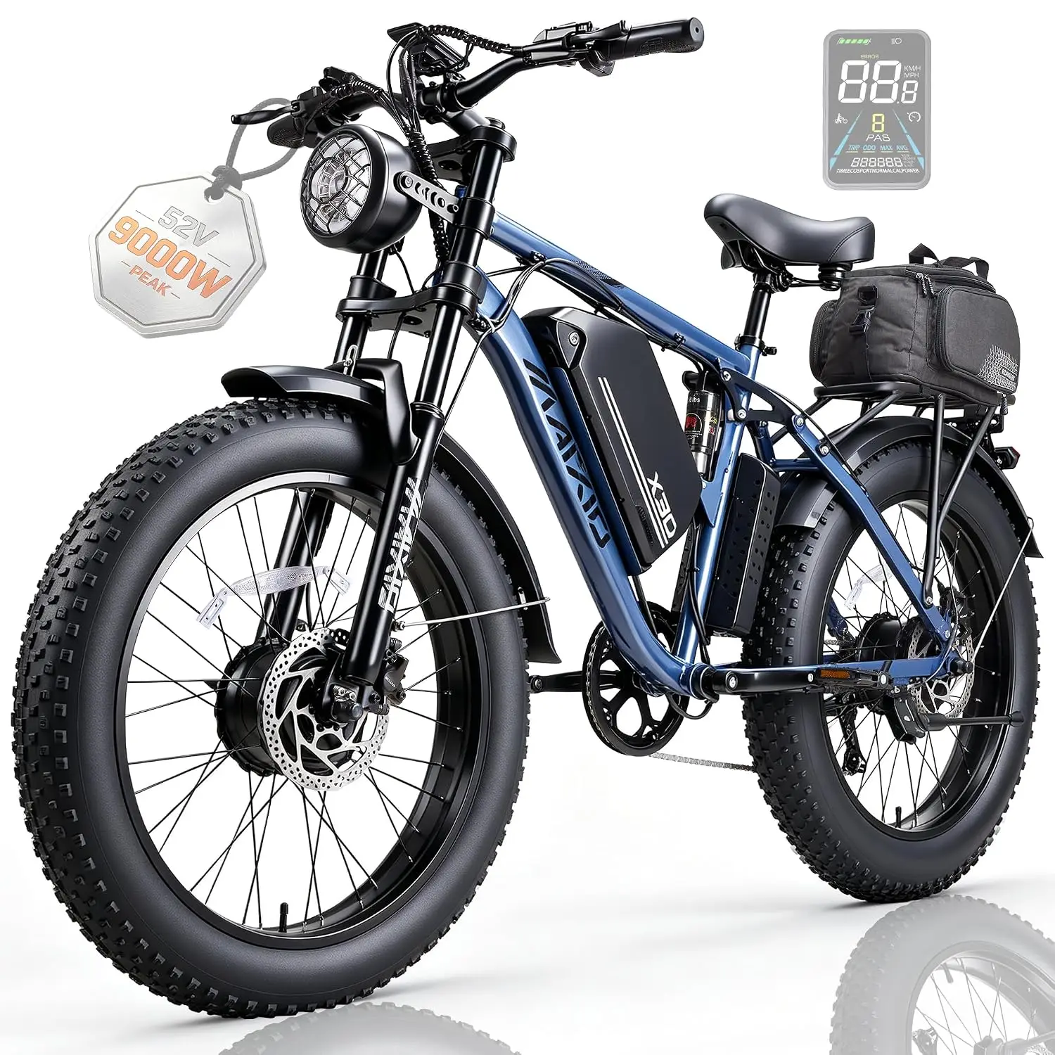 Electric Bicycle 500W Motor Removable Battery City Commuting 26 Inch, Customized