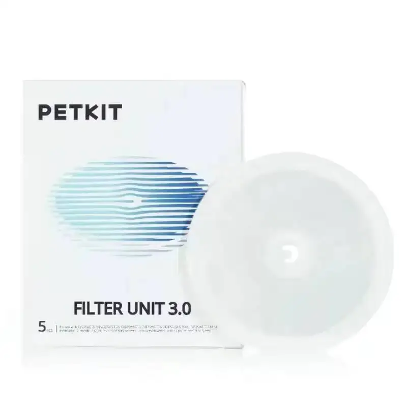 Cat Water Fountain Replacement Filters 5PCS Set Version 3.0 For Automatic Pet Drinking Fountain, Cat Dog Water Dispenser Accesso