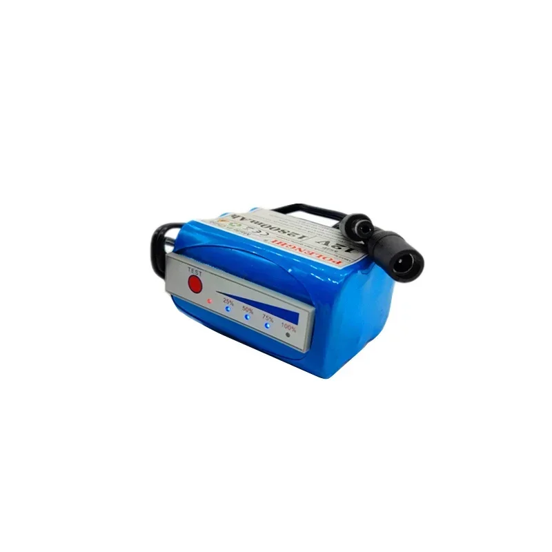 POLENGHI 12800mAh 12V 3S2P 18650 rechargeable battery pack for underwater fish detectors, fishing cameras, 12.6V charger