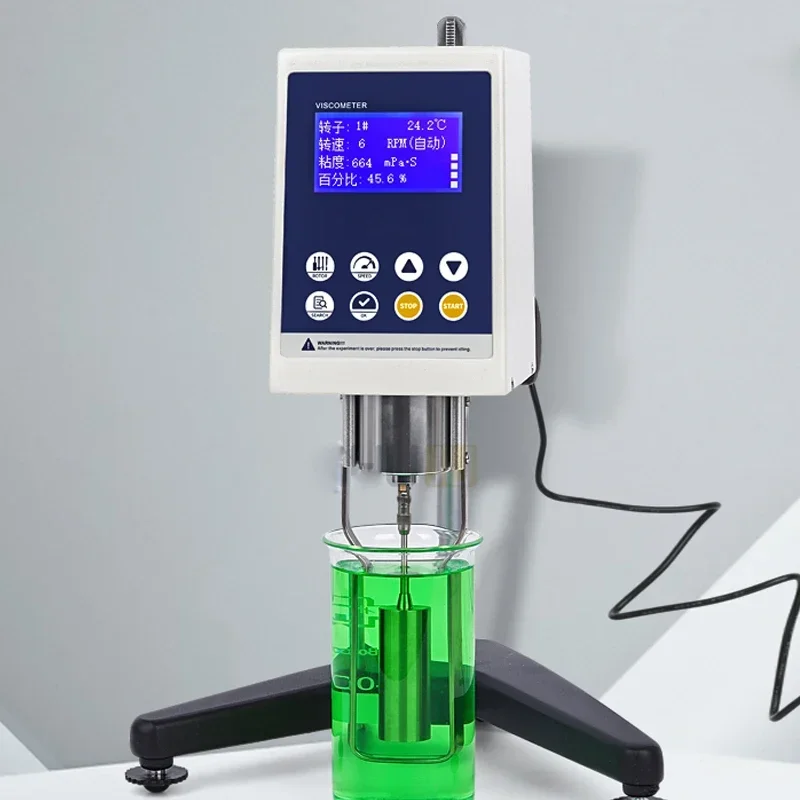 Handheld Rotary Viscosity Analyzer NDJ-5S/8S/9, Digital Lab Instrument for Viscosity Test of Paint, Coatings, Adhesives and Asph