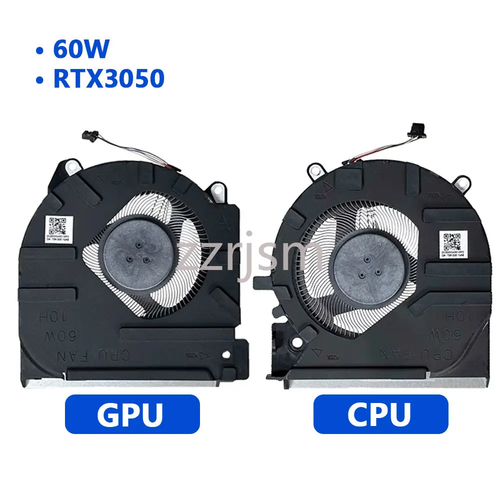 For HP Victus 7/8 16-D 16-E TPN-Q263 TPN-Q264 Laptop Cooler CPU GPU Cooling Fan M75721 M75723 M7572