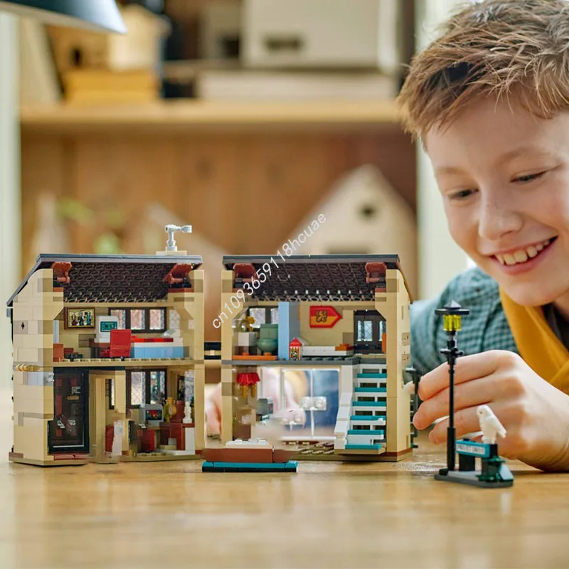 جديد 640 قطعة محرك خاص: عمة مارج زيارة هاري بنة نموذج لتقوم بها بنفسك الجمعية الإبداعية ألعاب تعليمية هدايا أعياد ميلاد للأطفال