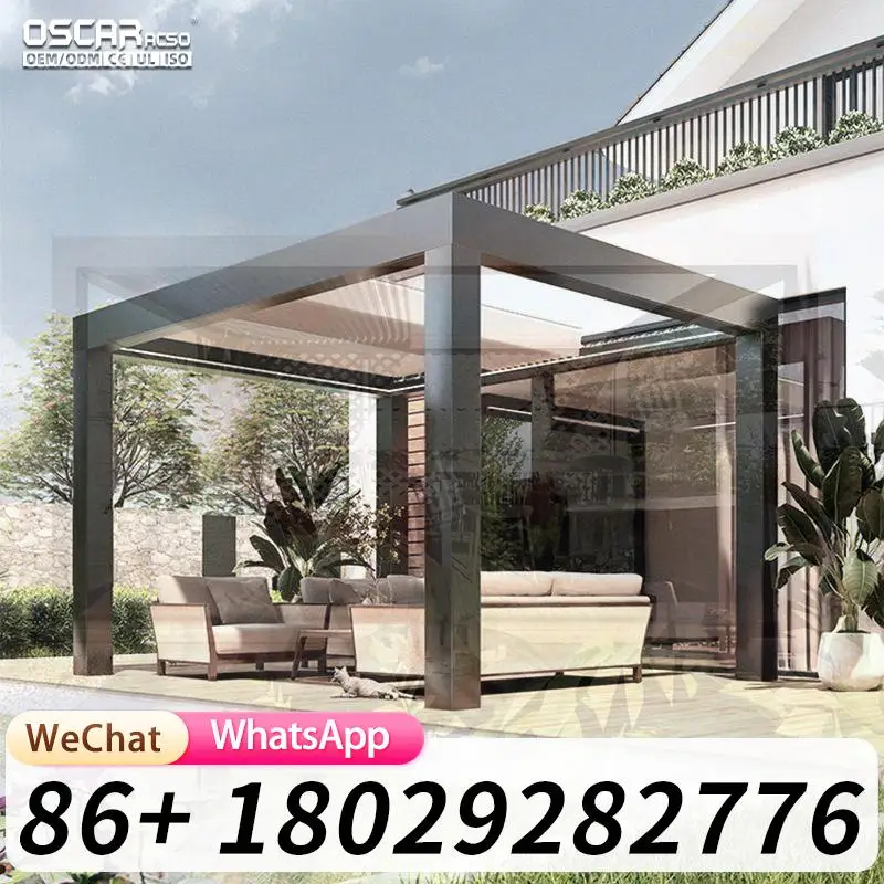 

10+ Years Export Freestanding Aluminum Pergola for Patio Entertainment pergola