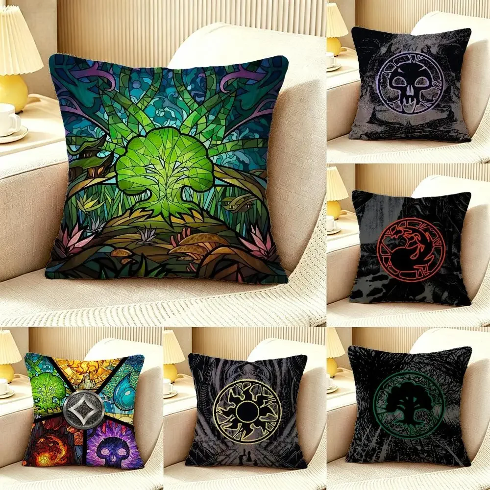 Game Magic The GatheringS Cushion Cover Pillow Cover Nordic Minimalist Throw DoubleSided Print Cushion Case for Bedroom Decor