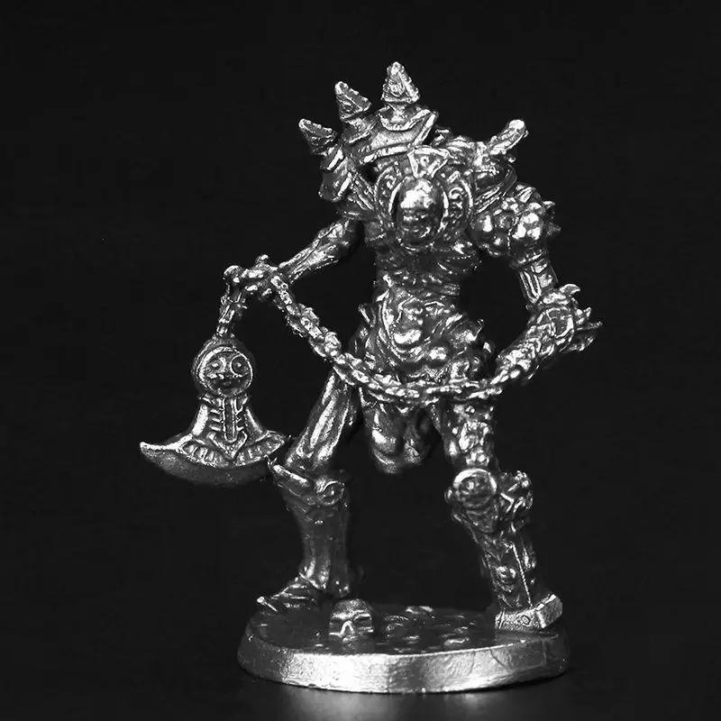 Spooky Abbey Deacon Soldier Model Military Samurai Warring Warrior Figurines Miniatures Armor Statuette Men's Gifts Decoration