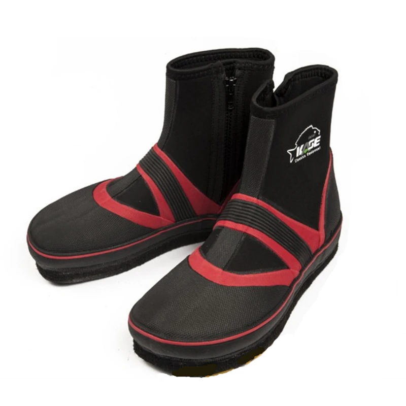 Couple Lovers's Fishing Shoes Men's Sea Fishing Reef Non-slip Boots Women Summer Fishing Waders Felt Sole with Nails Size 36-46