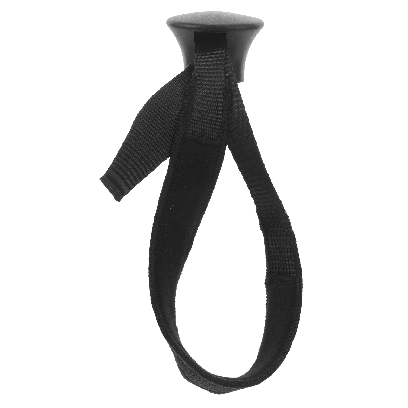 

Trekking Pole Strap Trekking Gear Black Band Ski Stick Accessories Wide Compatibility Adjustable Outdoor Gear