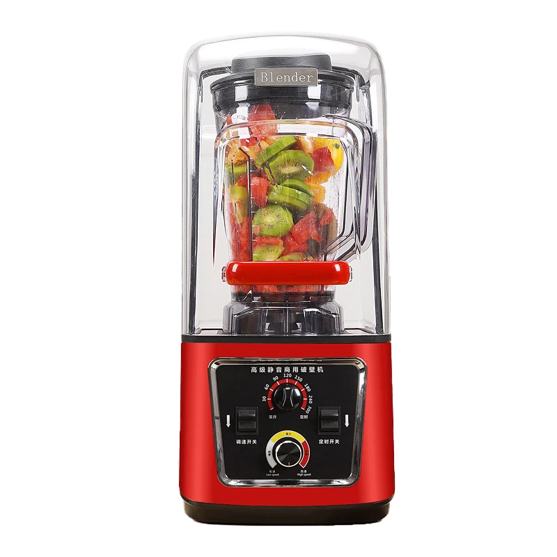 Commercial Blender Professional crushed ice Mixer Juicer Ice Smoothies Milkshake 3.8L Sand Ice Maker Machine Food Processor