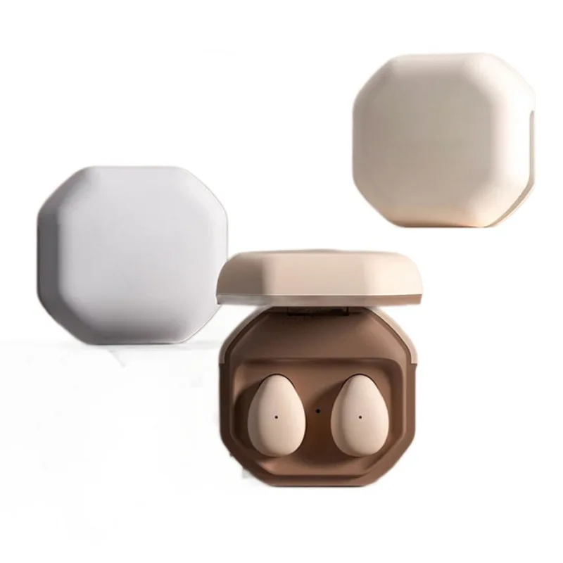 3mm Invisible Bluetooth Earbuds, 5.3 ENC Noise Cancelling, 32H Playtime, Type-C, for iPhone Android