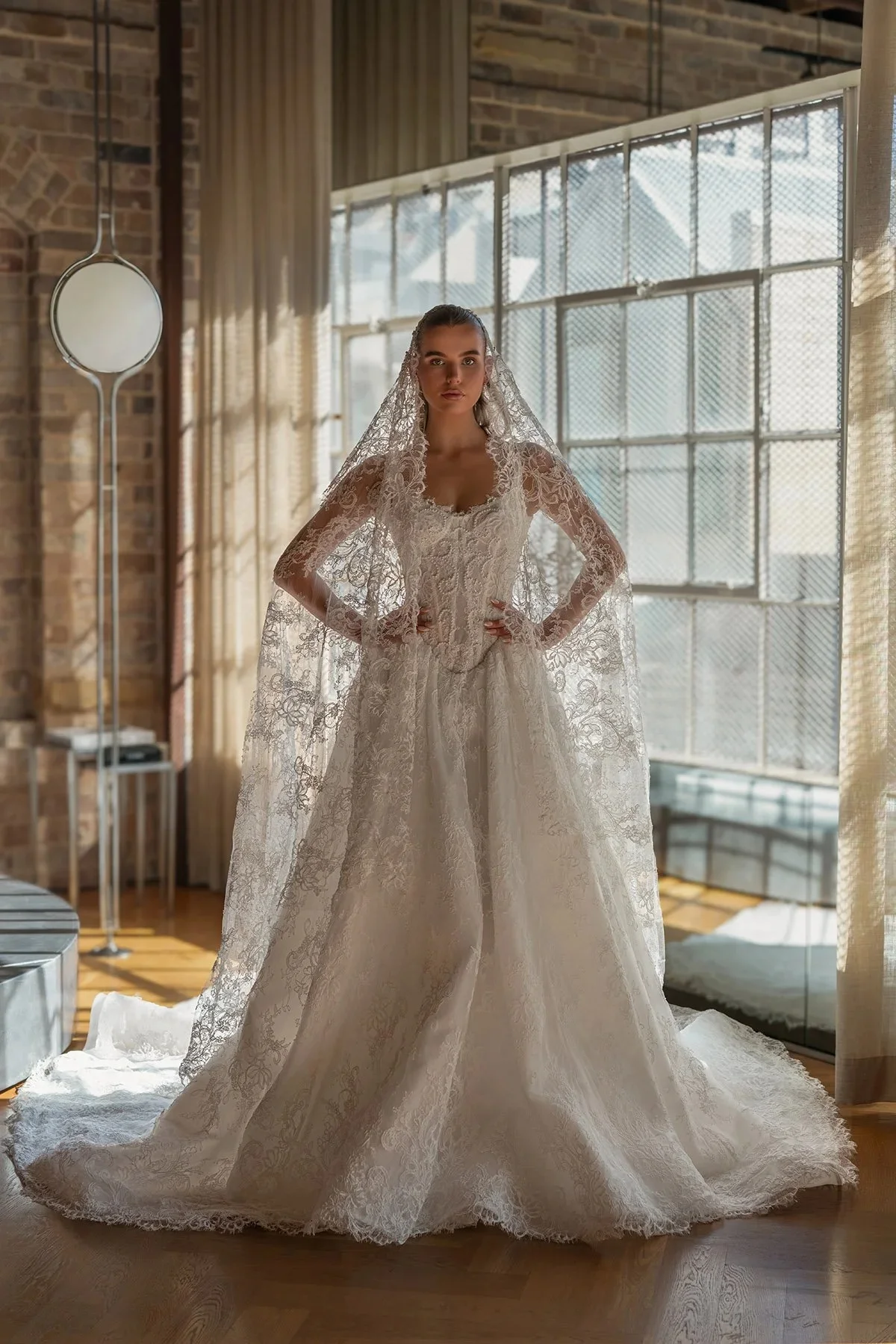 Wedding Dresses Luxury 2026 Vestidos De Novia Elegantes Vestido Minimalista Princesa A Line Dress Lace Basque Waist Boda Civil