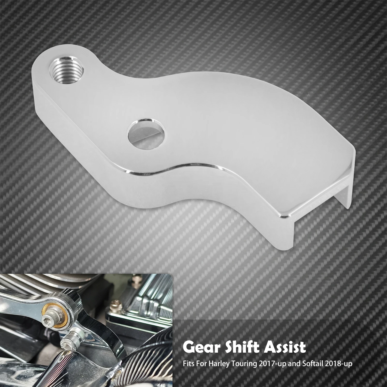 Motorrad Getriebe Shift Unterstützen Übertragung Booster Aluminium Für Harley Softail 18-UP Breakout Touring 2017-UP Street Road Glide