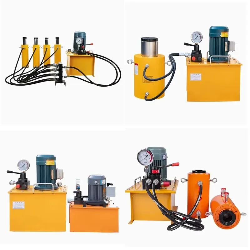 2026 Electric Hydraulic Jacks 50/100/200/320/500 Tons Split Synchronous Lifting Cylinders for Machinery &